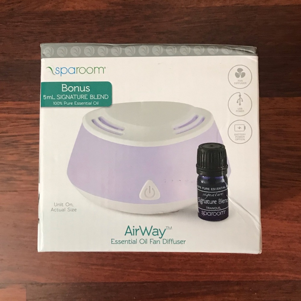 Sparoom Airway Essential Oil Fan Diffuser